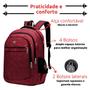 Imagem de Kit Bolsa Lancheira Masculina E mochila Antifurto Presente Viagem Passeios Termica Comidas Quentes Frias Forte Moderna