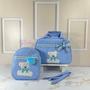 Imagem de Kit bolsa maternidade 2 Peças Ted mala para bebê com mochila menino e menina