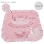 Imagem de Kit bolsa maternidade 5 peças nuvem rosa + saida maternidade