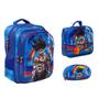 Imagem de Kit Bolsa Mochila Escolar Dragon Ball 3D Costas Passeio