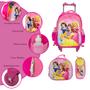 Imagem de Kit Bolsa Mochila Escolar Princesas Rodinha Toys 2U Passeio