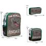 Imagem de Kit Bolsa Mochila Escolar The World Of Dinosaurs Passeio