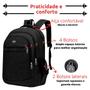 Imagem de Kit Bolsa Necessaire Multiuso Térmica E Mochila Grande Discreta Top Homens Presente Luxo Porta notebook Resistente Top