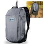 Imagem de Kit Bolsa para Caminhada Cinza Ioio Ntk + 2 Potes Organizadores com Tampa Hermetico Marmita 480ml