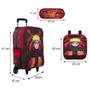 Imagem de Kit Bolsa Rodinha Infantil Masculina Naruto Toys 2U