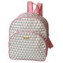 Imagem de Kit Bolsas Bebê Rosa 3 Peças Maternidade Infantil Mochila