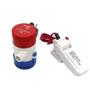 Imagem de Kit Bomba de Porão Elétrica + Boia Interruptora Automática Náutica Embarcação Barco Lancha 12v ou 24v 750ghp ou 1100gph