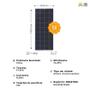 Imagem de Kit Bomba Solar 150W para Piscicultura Seaflo 41MCA