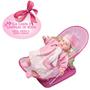 Imagem de Kit Boneca Classic Rose Bebe Musical + Cadeira de Soneca