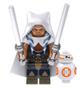 Imagem de Kit Boneco Blocos De Montar Vader Obi-Wan Ahsoka C-3Po Windu