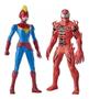 Imagem de Kit Boneco Carnificina E Capitã Marvel Olympus 24cm Hasbro