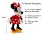 Imagem de Kit Boneco do Mickey e Boneca Minnie Pelúcia 45cm de Altura Falas em Português