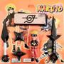 Imagem de Kit Boneco Naruto 15Cm + 2 Shuriken + 1 Bandana + 2 Kunai