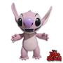 Imagem de Kit Bonecos Articulado Stitch E Angel Disney 40cm Vinil Gigante