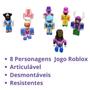 Imagem de Kit Bonecos Jogo Roblox Sortimento Personagens Articuláveis.