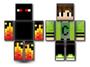 Imagem de Kit Bonecos Minecraft Athos E Cadres Youtubers 25cm 2un