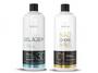 Imagem de Kit Borabella Selagem Sealant Silk 3D 1l + Shampoo Antiresíduos Não Chore Mais 2x1L + home care