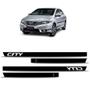 Imagem de Kit Borrachão Lateral Honda City ( Todos ) 4 Peças