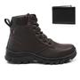 Imagem de Kit Bota Adventure Masculina + Carteira Dia a Dia Conforto