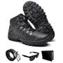 Imagem de Kit Bota Coturno Adventure Masculino Cat skill + Oculos + Carteira + Cinto