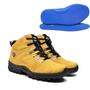 Imagem de Kit Bota Coturno Adventure Masculino Cat skill + Palmilha de Gel