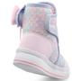 Imagem de Kit Bota Infantil Menina Com Bolsa Cano Alto Feminina Rosa/Brilho Mz Shoes