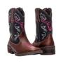 Imagem de Kit Bota Texana Country Infantil Texas Gold de Couro com Cinto Country Cara de Boi