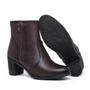 Imagem de Kit Botinha Bota Moda Feminina Primavera Cano Curto Com Zipper - Oferta!!