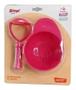 Imagem de Kit Bowl Com Amassador Rosa ZP00887 Zoop Toys
