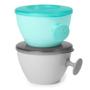 Imagem de Kit Bowls Infantil Easy-Grab Cinza e Verde - Azulado Skip Hop