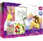 Imagem de Kit Box De Atividades Disney Princesas Infantil Com Jogos de Carta 4 Anos Menino Menina Copag