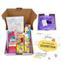 Imagem de Kit Box Papelaria Divertida Fofa 13 itens Escolar