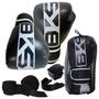 Imagem de Kit Boxe Bks Luva Bandagem Bucal Feminino Profissional