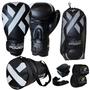 Imagem de Kit Boxe Muay Thai Luva + Bandagem + Bucal + Bolsa