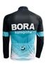 Imagem de Kit Bretelle Camisa Manga Longa Ciclismo Bora Dryfit Gel Uv