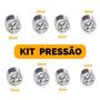 Imagem de Kit Brinco Masculino Feminino Pressão Magnético Ímã Ponto Luz 4mm até 8mm- 4 Pares