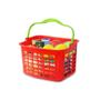 Imagem de Kit Brinquedo Carrinho de Compras + Cestinha de Feirinha