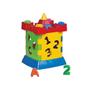 Imagem de Kit Brinquedo Educativo Infantil Relógio e Castelo Encaixar