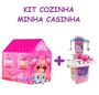 Imagem de Kit Brinquedo Infantil Cabana da Princesa com Cozinha
