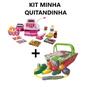 Imagem de Kit Brinquedo Infantil Caixa com Som e Luz Feira Legumes