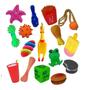 Imagem de Kit brinquedo kit mordedor diversos com 12