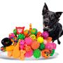 Imagem de Kit Brinquedos para cachorros 6 Mordedores variados Pet Shop Cães Cachorro Filhotes
