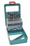 Imagem de Kit Broca BR Tools Aço Rápido H2502-4 com 25 peças