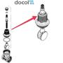 Imagem de Kit Bujão Registro de Gaveta Docolbase 3/4'' Com Dois Modelos de Gaveta 01277700 Docol