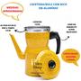 Imagem de Kit Bule Com Chaleira Grande Chá Café Leite Em Alumínio