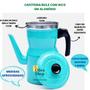 Imagem de Kit Bule Com Chaleira Grande Chá Café Leite Em Alumínio