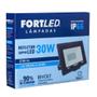 Imagem de Kit C/ 02 Refletores de Led 30W Luz Branca 110/220V - Fortled