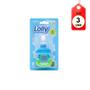 Imagem de Kit C/03 Lolly Alimentador Infantil Silicone Azul