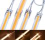 Imagem de Kit C/ 10 Conectores Tiras De Encaixe Fita Led Cob 12v 18w Gaya