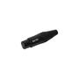 Imagem de Kit c/ 10 conectores xlr fêmea preto mak pro mk-xlr-fec
